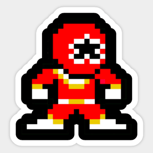 Red rangers Sticker